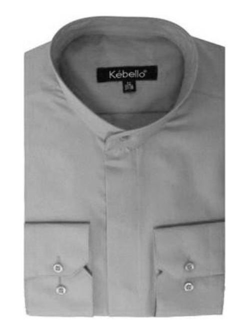 Chemise col mao Kebello - Kiabi