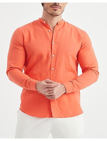 Chemise Col Mao Kebello