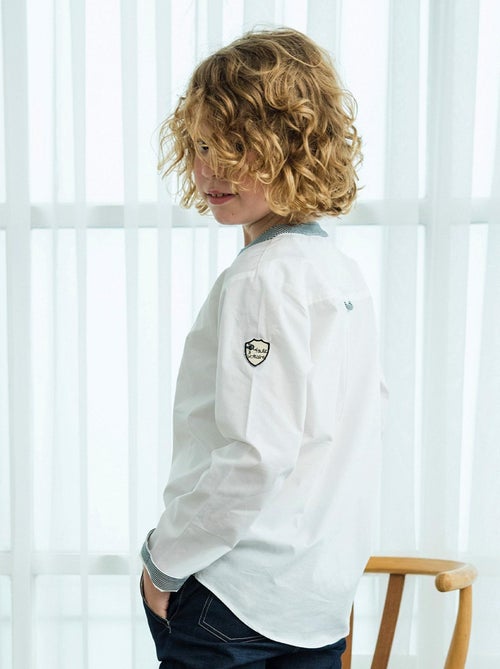 Chemise  Col Mao pour   RIMBAUD - La Faute à Voltaire - Kiabi