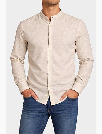 Chemise col mao unie