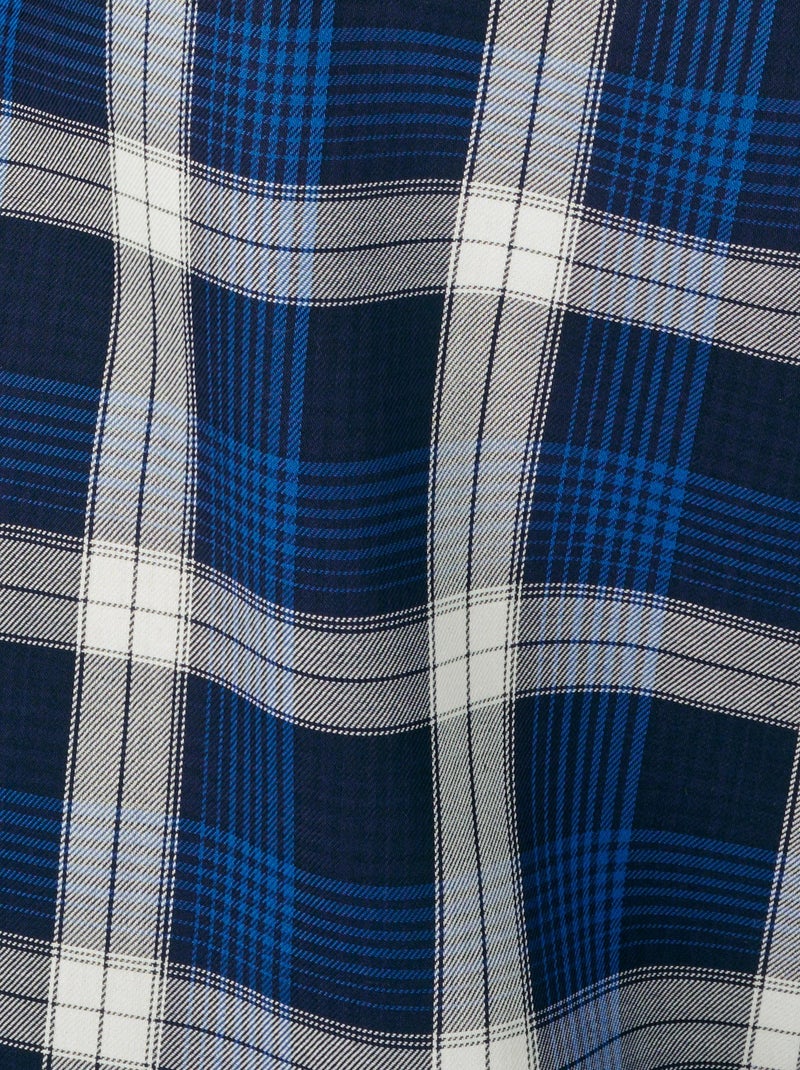 Chemise confort manches longues pur coton  - Damart Bleu marine - Kiabi