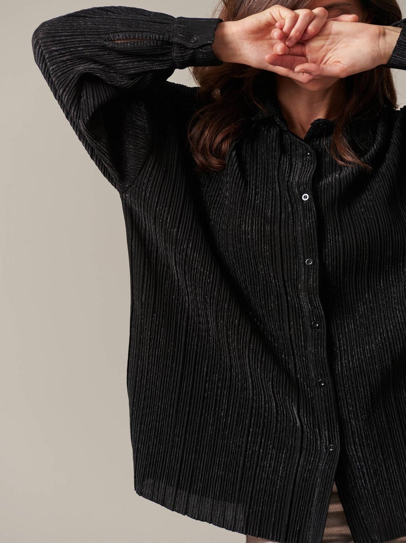 Lot De 2 Paniers En Jute Blanc Et Bleu GAJAR