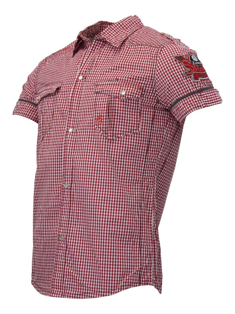 Chemise   COTINE - SRK Rouge - Kiabi