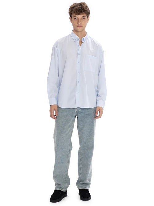 Chemise coupe classique, col boutonné et poches giesto - Kiabi Chemise coupe classique, col boutonné et poches giesto - Kiabi