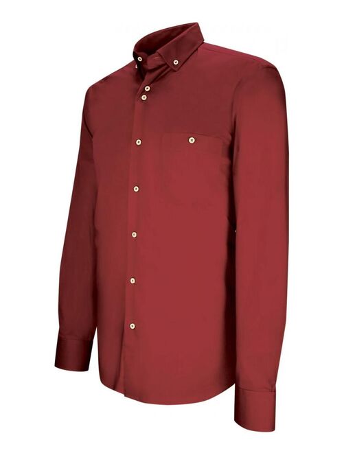 Chemise rouge homme