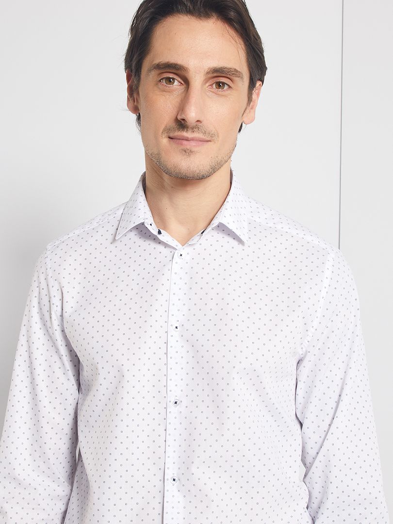 Chemise homme en popeline coupe droite BLAKE Andrew Mac Allister