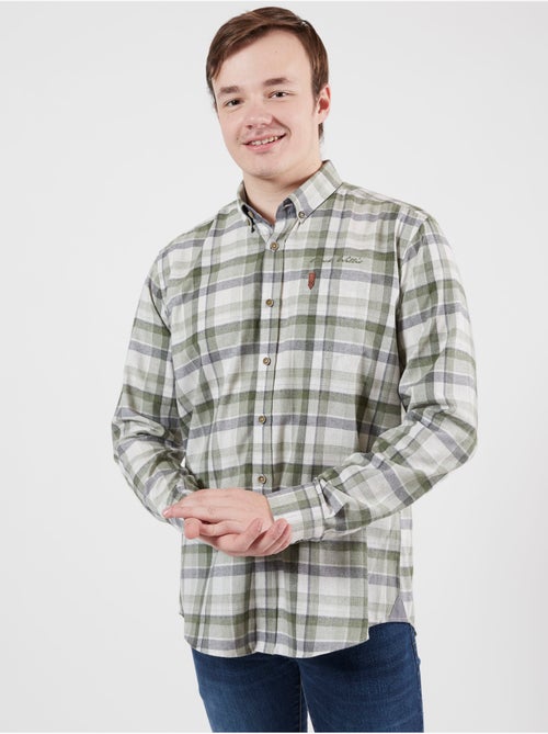CHEMISE COUPE REGULAR RETRO GREEN ACADEMY - Kiabi