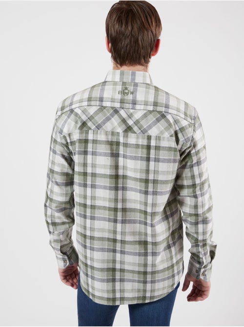 CHEMISE COUPE REGULAR RETRO GREEN ACADEMY - Kiabi