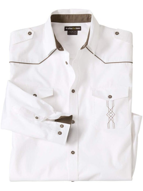 Chemise coupe western - atlas for men - Kiabi Chemise coupe western - atlas for men - Kiabi