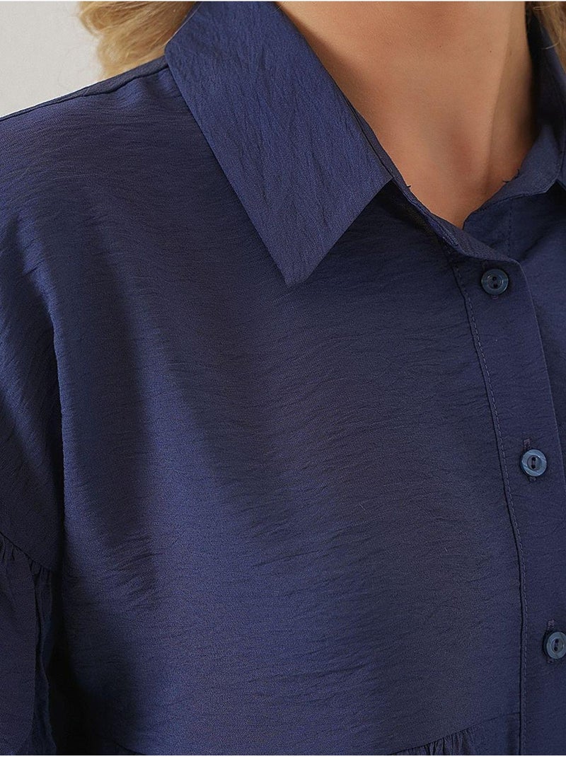 Chemise courte à manches courtes bdart Bleu lagon - Kiabi
