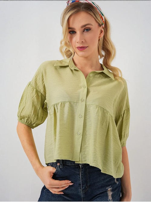Chemise courte à manches courtes bdart - Kiabi Chemise courte à manches courtes bdart - Kiabi