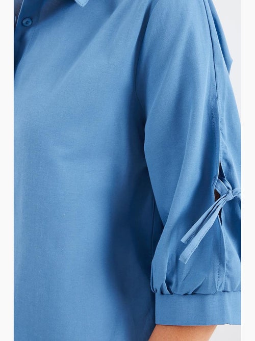 Chemise courte à manches détaillées bdart - Kiabi