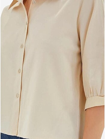 Chemise courte à manches détaillées bdart