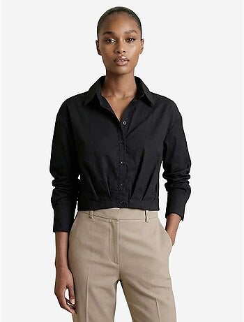 Chemise courte boutonnée décontractée my fashion