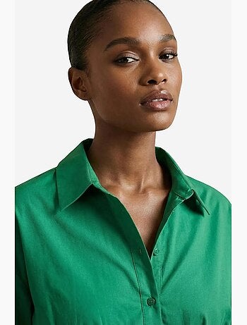 Chemise courte boutonnée décontractée my fashion
