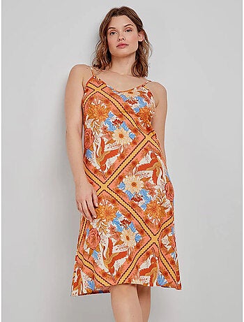 Chemise courte imprimée