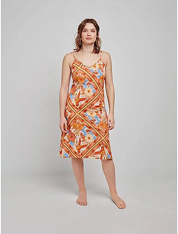 Chemise courte imprimée