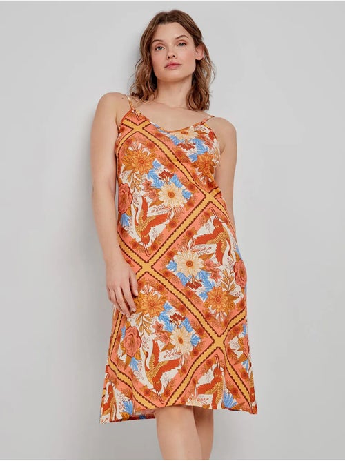 Chemise courte imprimée - Kiabi