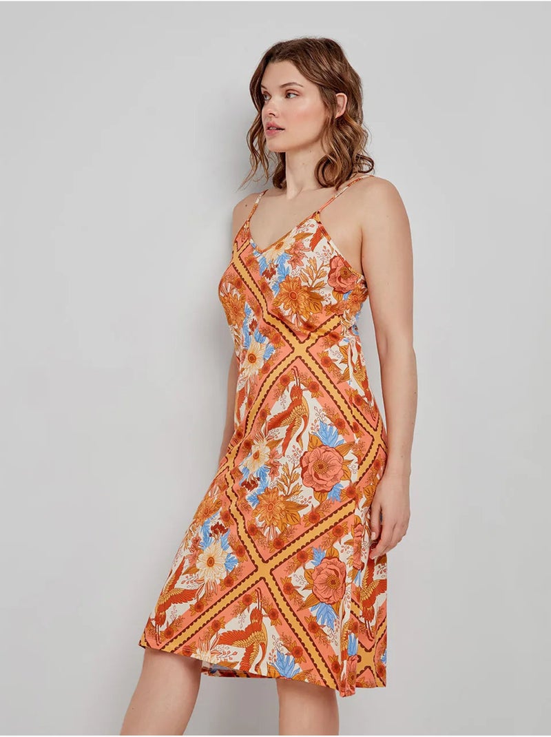 Chemise courte imprimée Multicolore - Kiabi