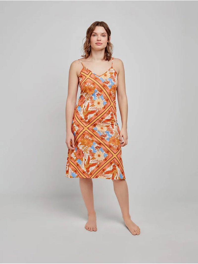 Chemise courte imprimée Multicolore - Kiabi