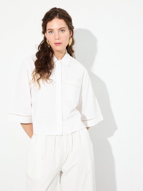 Chemise courte MO Fashion - Kiabi