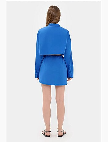 Chemise courte oversize à manches amples hiccup