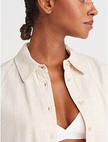 Chemise courte oversize dilvin