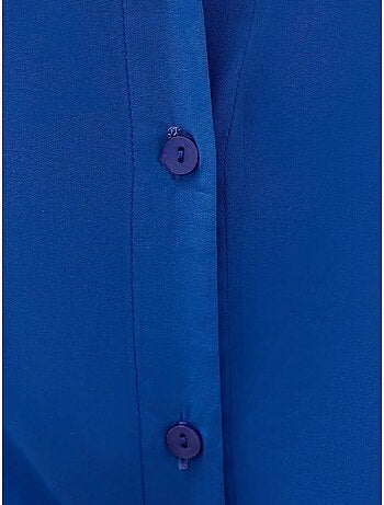 Chemise courte surdimensionnée à manches amples