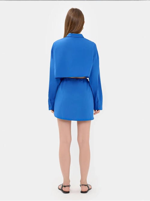 Chemise courte surdimensionnée à manches amples - Kiabi Chemise courte surdimensionnée à manches amples - Kiabi