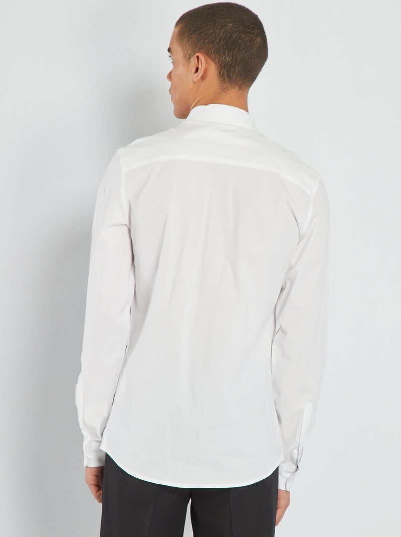 Chemise + cravate blanc - Kiabi