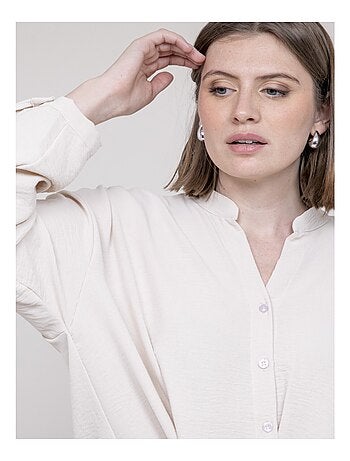 Chemise croisée devant en bas ODACRE