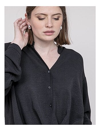 Chemise croisée devant en bas ODACRE