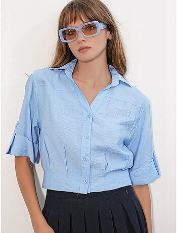 Chemise crop oversize bdart