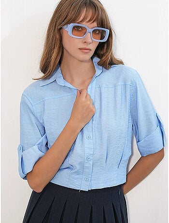 Chemise crop oversize bdart
