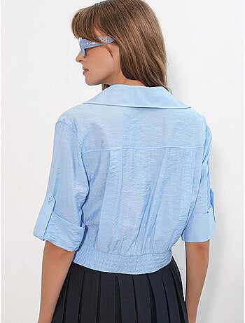 Chemise crop oversize bdart