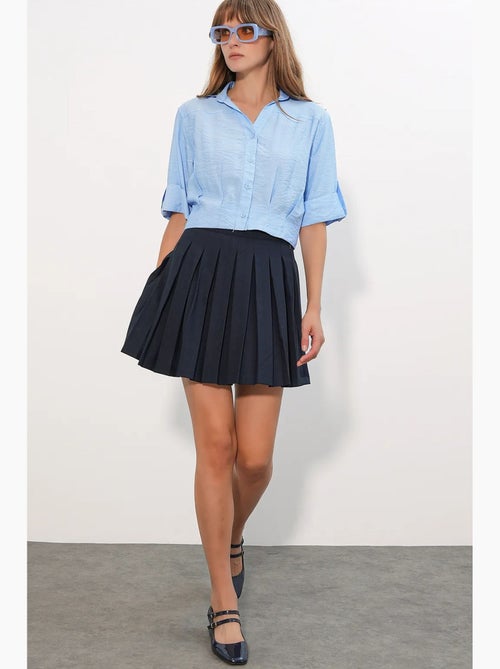 Chemise crop oversize bdart - Kiabi