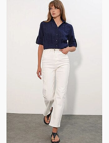 Chemise crop oversize bdart