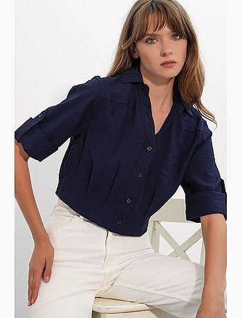 Chemise crop oversize bdart