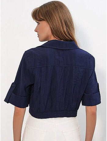 Chemise crop oversize bdart