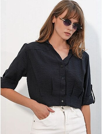 Chemise crop oversize bdart