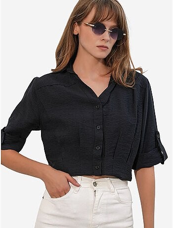Chemise crop oversize bdart