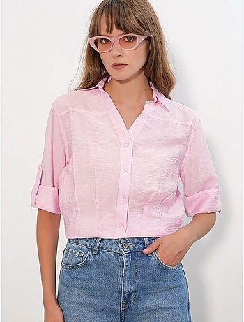 Chemise crop oversize bdart