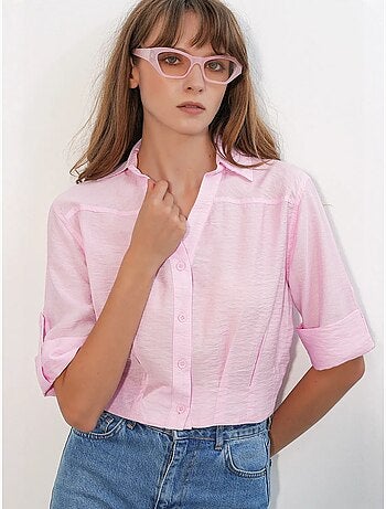 Chemise crop oversize bdart