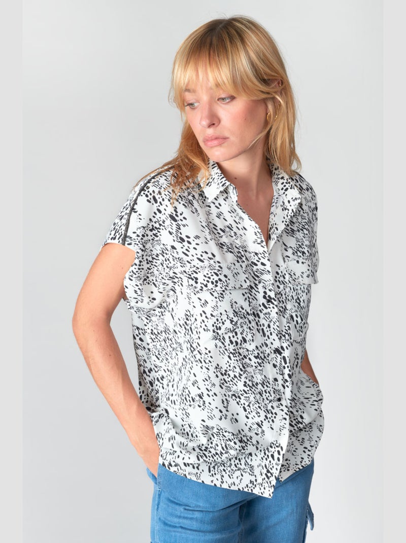 Chemise DAHLIA 'Le Temps Des Cerises' Blanc - Kiabi