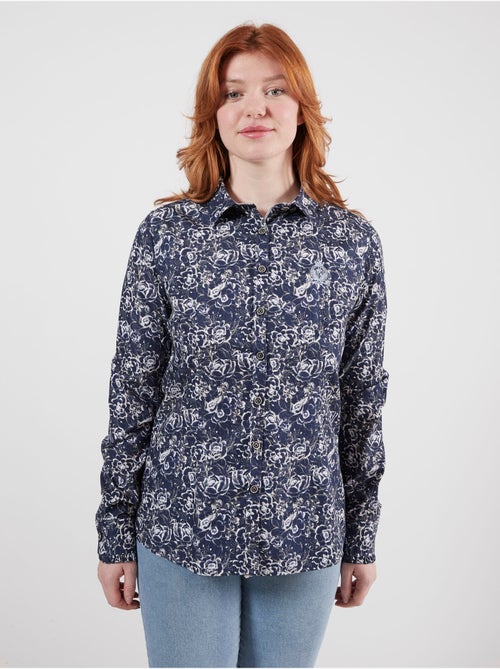 CHEMISE DARK FLOWERS QUEEN - Kiabi