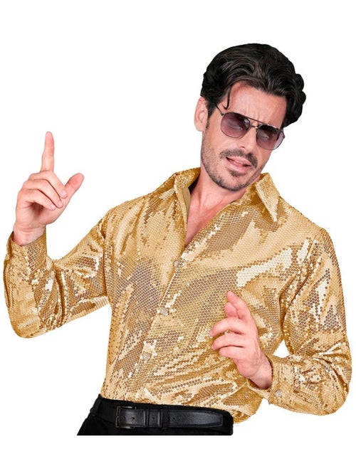 Chemise de déguisement ou de mode à paillettes - Kiabi