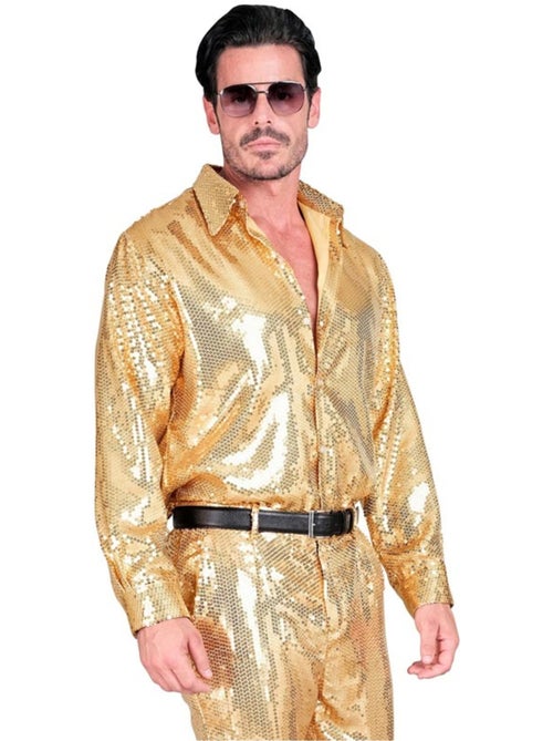 Chemise de déguisement ou de mode à paillettes - Kiabi