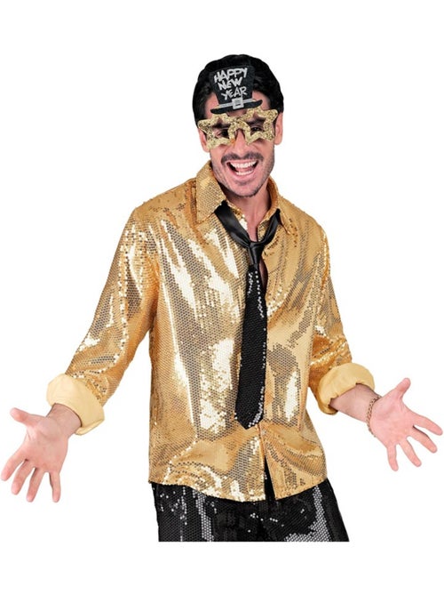 Chemise de déguisement ou de mode à paillettes - Kiabi