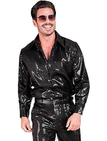 Chemise de déguisement ou de mode à paillettes