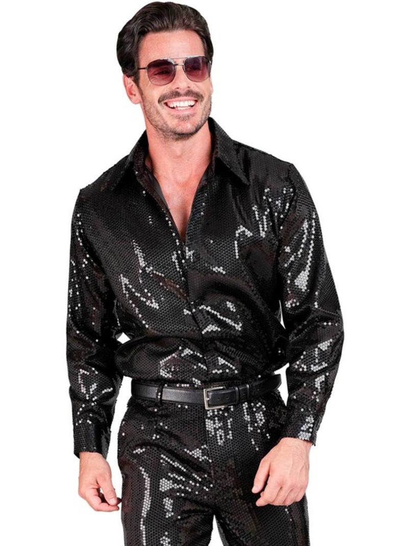Chemise de déguisement ou de mode à paillettes Multicolore - Kiabi